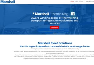 Marshall Fleet Solutions' new website