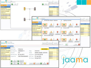 Jaama vehicle inspection sheets in Key2