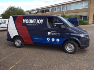 One of Mountjoy's new VW Transporters