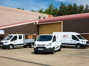 Ford Transits supplied to HTS