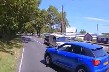 Latest camera footage exonerates van drivers