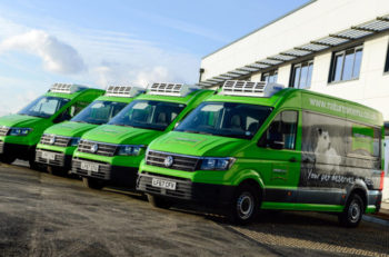 Natures Menu is changing nearly 60 of its 72 LCVs to Volkswagen Crafter