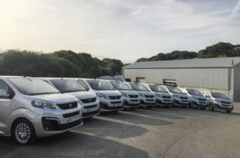 Spectrum replaces fleet with 25 Peugeot Travellers