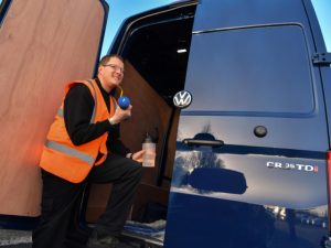 Van Drivers are on the Road to Good Health