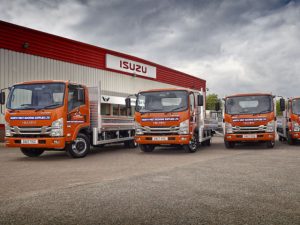 North West Roofing Supplies buys four trucks at a time, one for each depot.