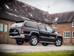 The Truckman Grand, part of the range of approved hardtops available for the VW Amarok