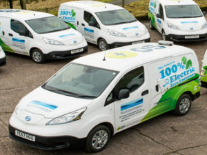 Yorkshire Water has deployed 10 Nissan e-NV200 electric vans