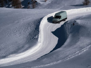 Michelin tested its Agilis CrossClimate tyre in rigorous winter conditions in the Alps and Arctic