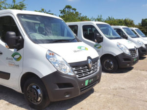 Sign Language has rebranded vans for landscaping and grounds maintenance firm idverde