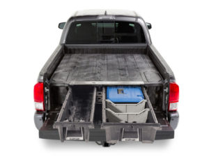 The Decked solution brings secure, weatherproof storage for pick-up fleets