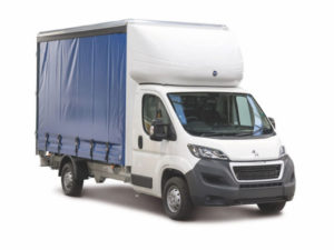 Peugeot's Boxer Curtainside conversion available under its new Built for Business programme.