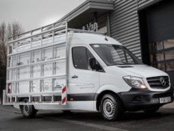 Supertrucks' multi-purpose van rack
