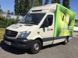 Ocado's hydrogen-powered delivery van will be deployed in West Drayton.