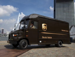 UPS electric van