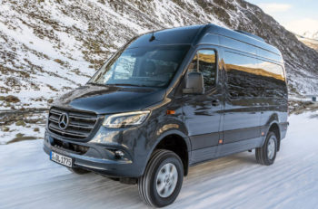 The new Sprinter AWD starts from £37,540 excluding VAT
