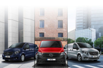 PURE, PROGRESSIVE and PREMIUM lines have been added to the Vito van and crew range