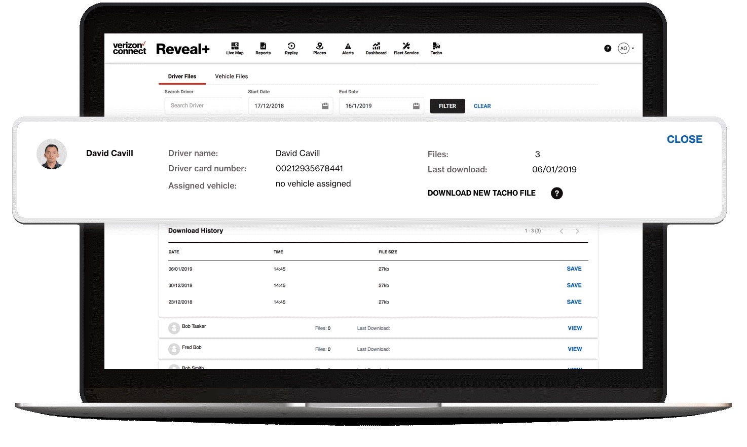 Verizon Connect Digital Tachograph To Help Operators Stay Compliant