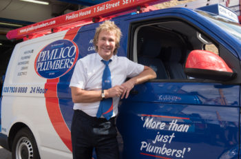Charlie Mullins, CEO and founder of Pimlico Plumbers