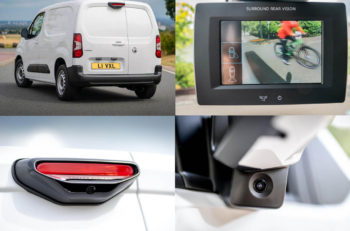 The parking pack, including the Surround Rear Vision camera, is available from £666.67 +VAT