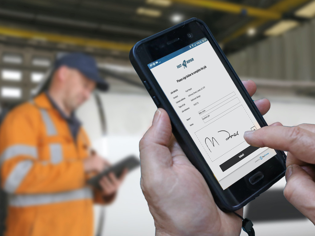 ‘No touch’ signature capture app to keep mobile workers safe amid Covid-19