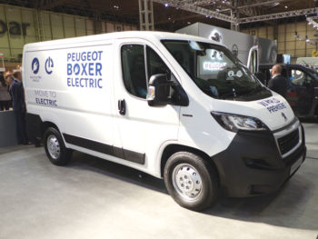Electric vans already benefit from an £8,000 Plug-in Van Grant