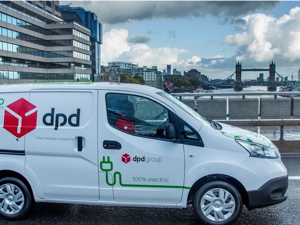 DPD to go ‘totally green’ on deliveries to 25 UK towns and cities