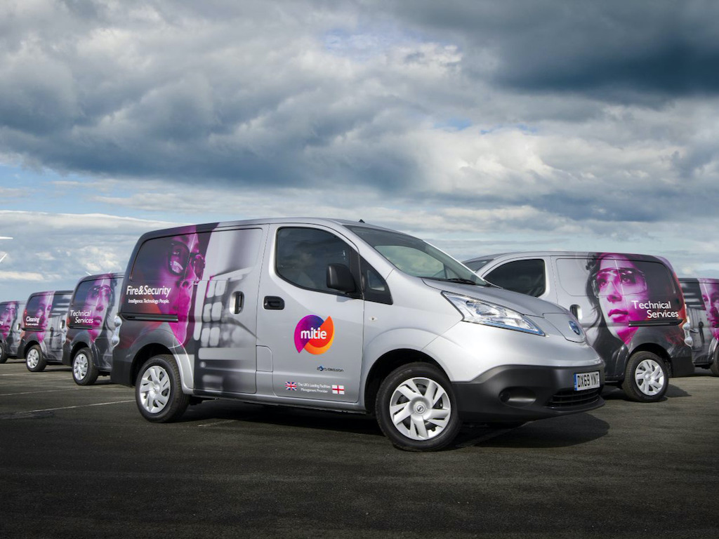 Mitie ramps up roll-out of electric vehicles