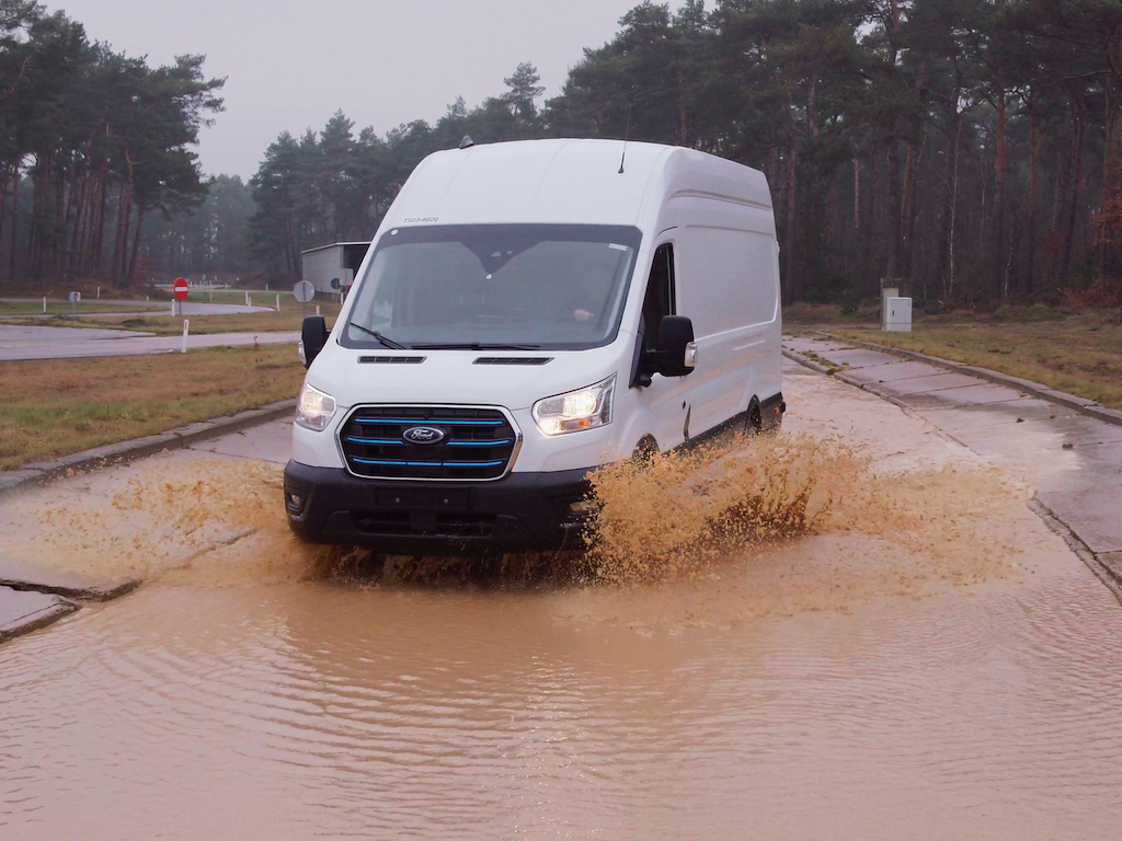 Ford E-Transit undergoes ‘torture tests’ to prove durability