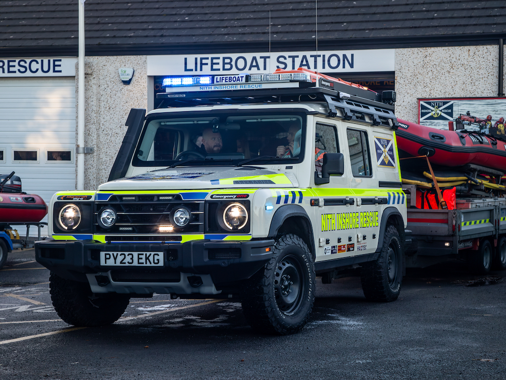 Nith Inshore Rescue opts for INEOS Grenadier as new search and rescue ...