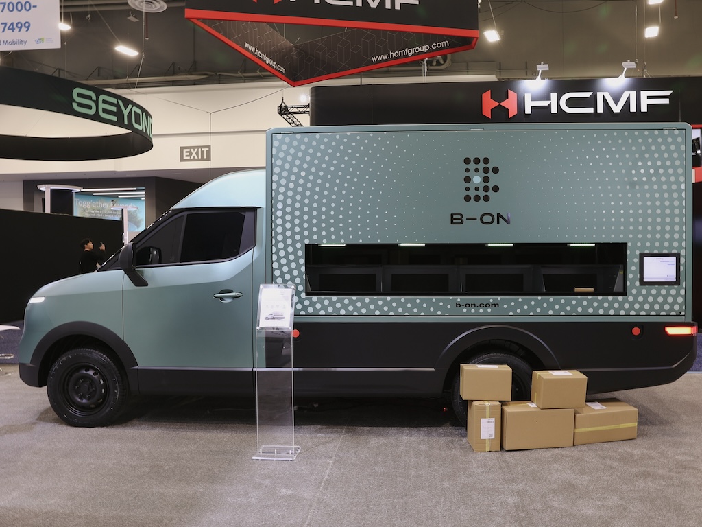 B–ON Pelkan eLCV makes US debut at CES 2024