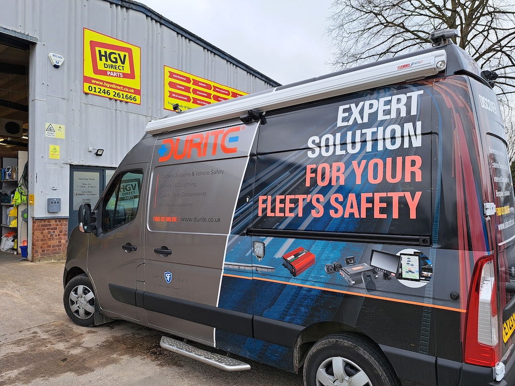 Demo van takes to the roads to showcase Durite safety and compliance tech