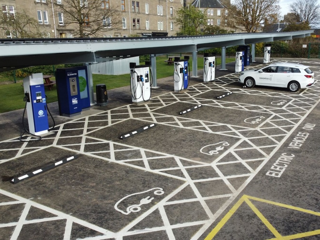How a former Dundee petrol station became one of Europe’s most innovative EV charging hubs