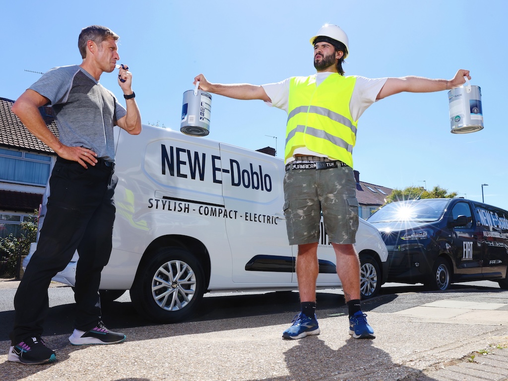Fiat teams up with champion athlete James Thie for essential van driver health tips