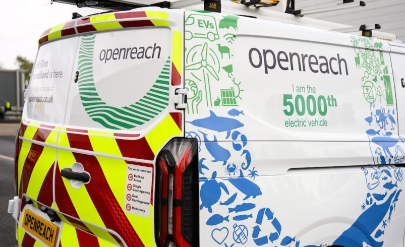 Openreach partners with Geotab to cut downtime and boost safety across 23,000+ fleet
