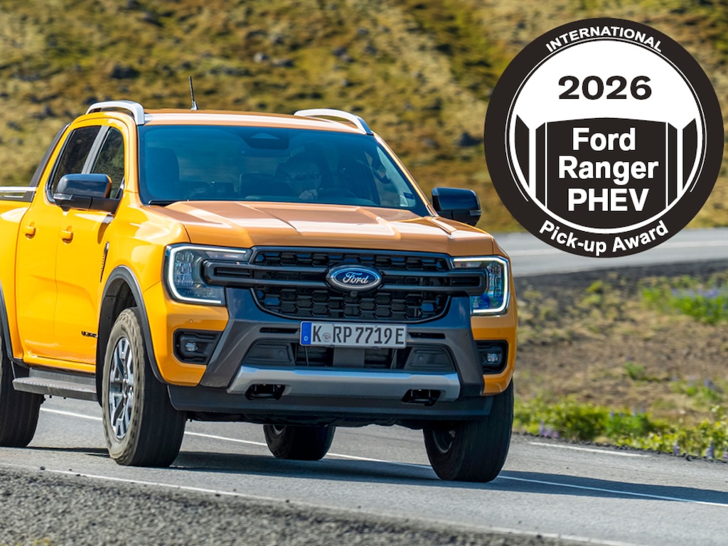 Ford Ranger PHEV scoops International Pickup of the Year award