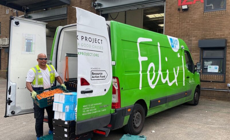 Hive supports winter food deliveries with The Felix Project