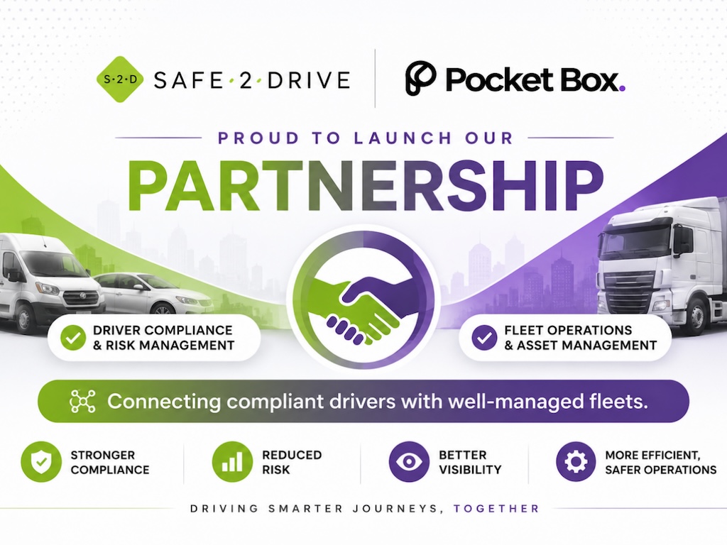 Safe2Drive Solutions and Pocket Box Fleet Management partner to boost ...