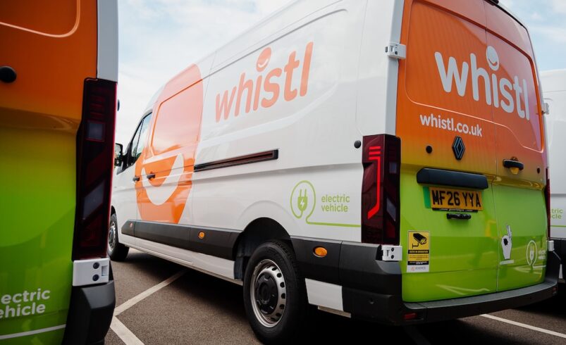 Whistl partners with Grosvenor Leasing for £3.5m electric and diesel van fleet rollout