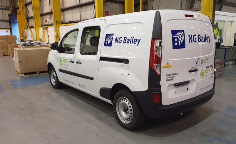NG Bailey Group builds safer, greener workforce with Webfleet