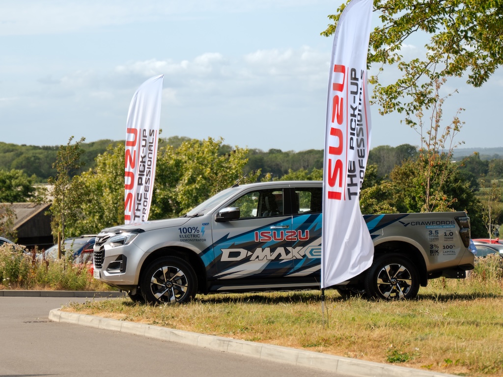 New Isuzu D-Max EV pickup proves one-tonne payload and 4WD power at VoltWorx26