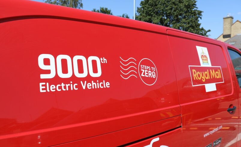 Royal Mail turns to recycled parts to slash fleet repair emissions
