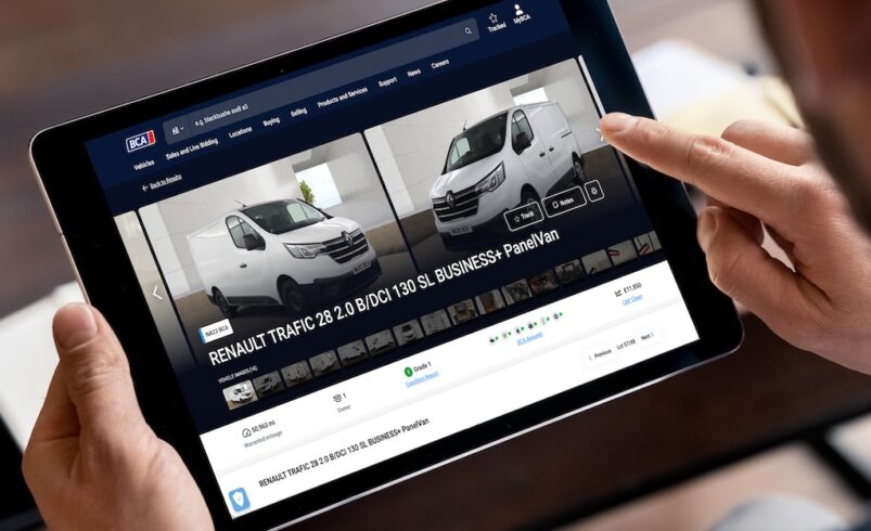 Used LCV values dip below £8k amid typical seasonal pressure, reports BCA