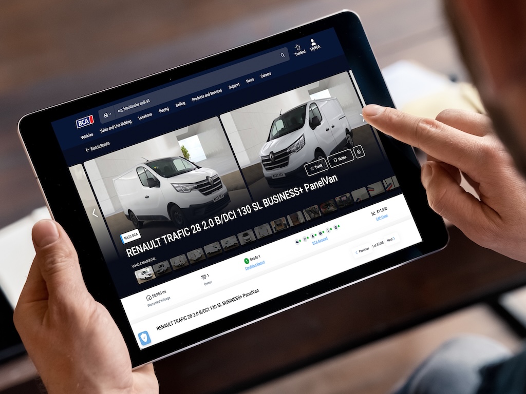 Used LCV values dip below £8k amid typical seasonal pressure, reports BCA