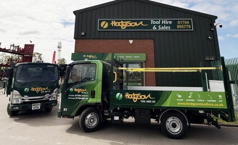 Hodgson Tool Hire celebrates decade of Isuzu dependability with latest Grafters