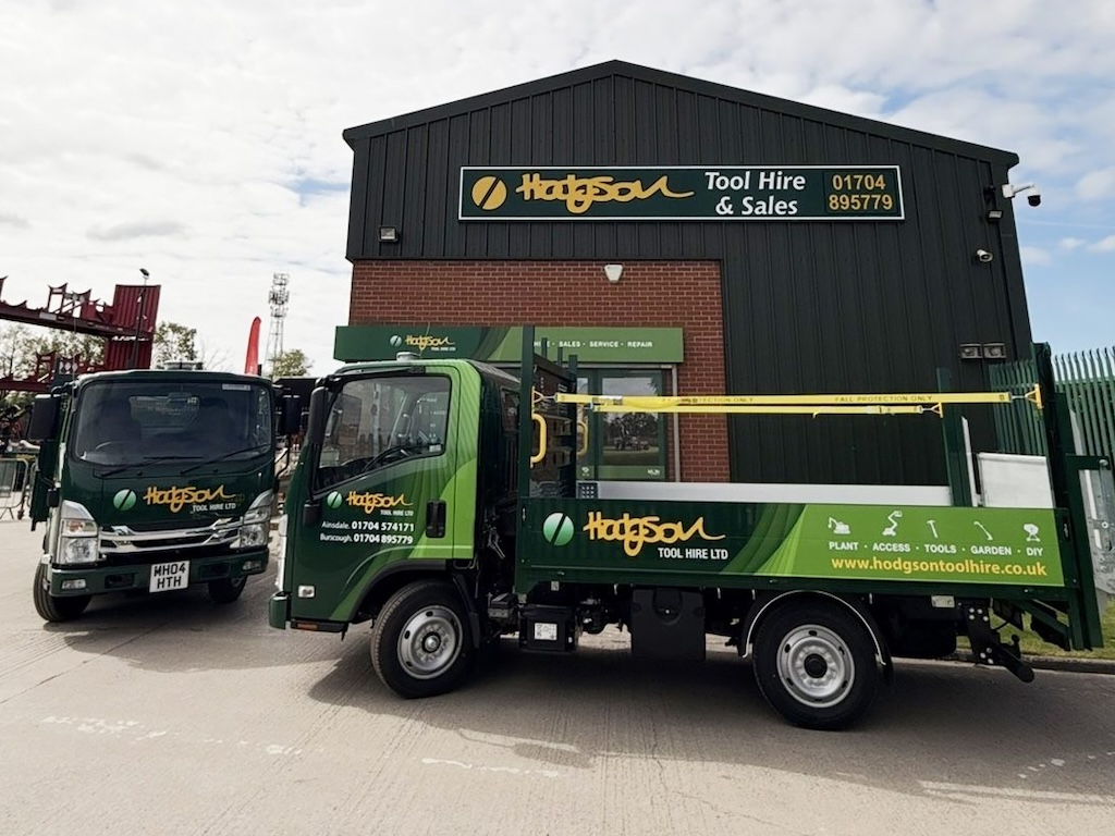 Hodgson Tool Hire celebrates decade of Isuzu dependability with latest Grafters