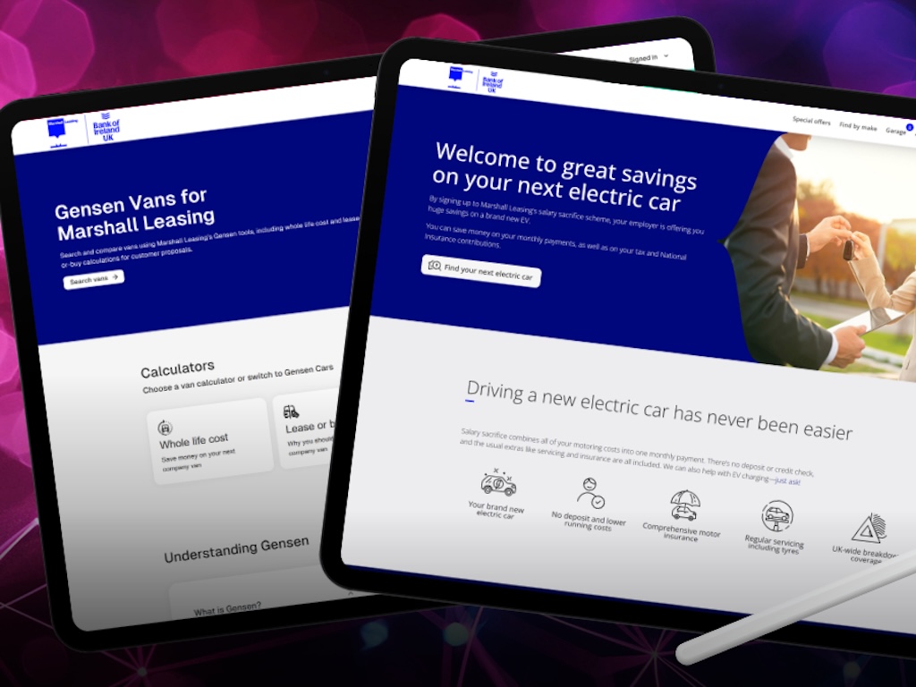 Marshall Leasing boosts LCV proposition with Gensen Vans software from BCF Wessex