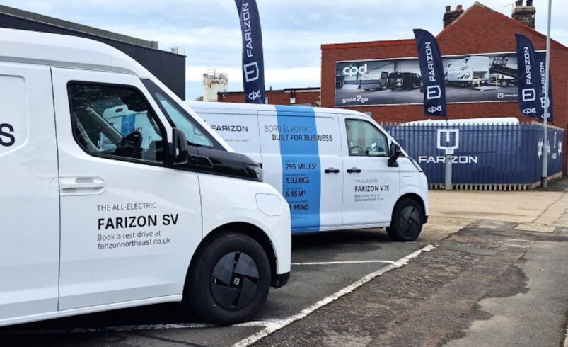Farizon North East hub opens for electric van sales and custom conversions