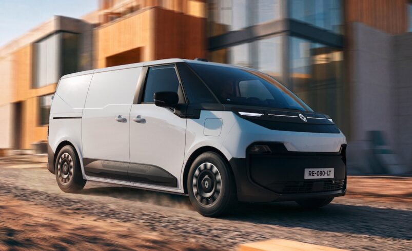 Renault unveils Trafic Van E-Tech electric at IAA Transportation 2026