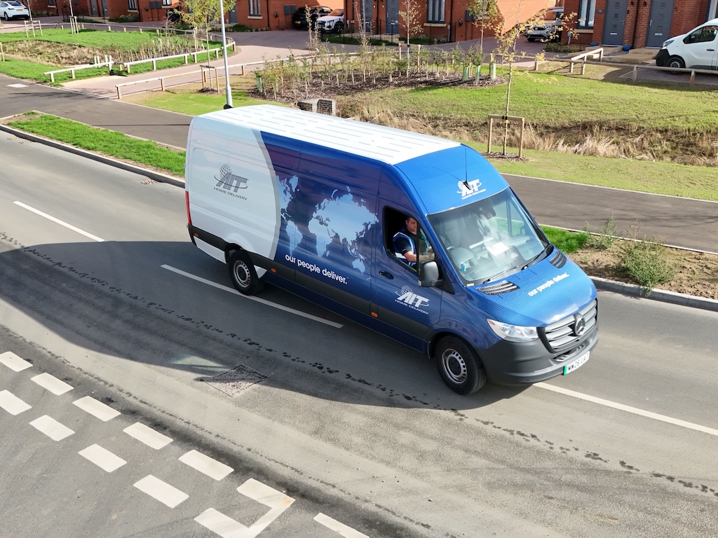 AIT Home Delivery adds electric vans for cleaner urban final-mile logistics