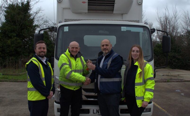 Cook expands fleet with new 7.5-tonne refrigerated Isuzu from Northgate
